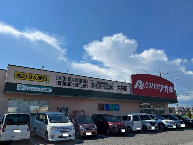 リアンの周辺|クスリのアオキ大井店まで386ｍ