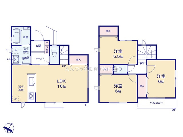 ハートフルタウン北山町2期の間取り