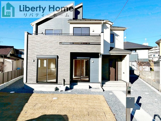 水戸市姫子1丁目　新築戸建の外観