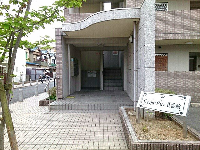 ジャン・ピュールⅡ番館のエントランス