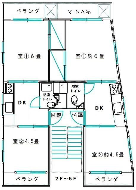 サンハイツ新板橋の間取り