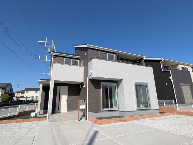 【外観】 | フォーセール前橋市富士見町第3時沢ー⑨ | 全棟IOT住宅仕様です！
時沢小学校まで徒歩5分！9・10・11号棟には太陽光パネルを設置します！