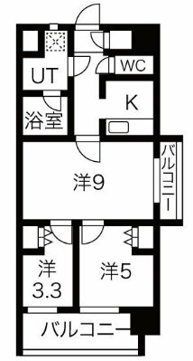 【間取り】 | THE MUSIC COURT