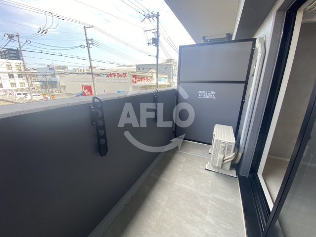 ベイサイドパークOSAKAノースレジデンシス　波除小学校のバルコニー|ベイサイドパークOSAKAノースレジデンス　バルコニー