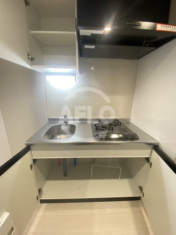 ベイサイドパークOSAKAノースレジデンシス　波除小学校の収納|ベイサイドパークOSAKAノースレジデンス　キッチン収納