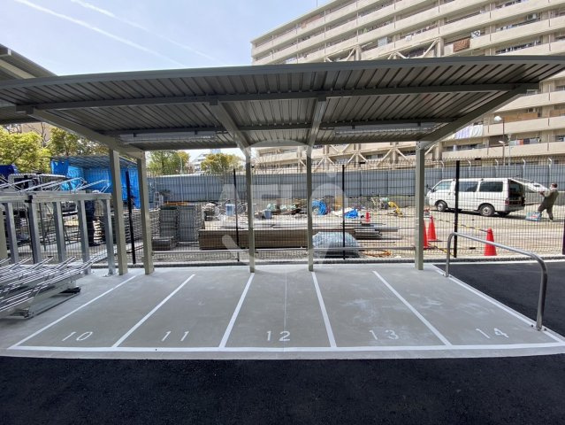 ベイサイドパークOSAKAノースレジデンシス　波除小学校のその他共用部分|ベイサイドパークOSAKAノースレジデンス　バイク置場