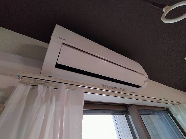 神戸市須磨区妙法寺字道正川のアパートの設備|エアコン