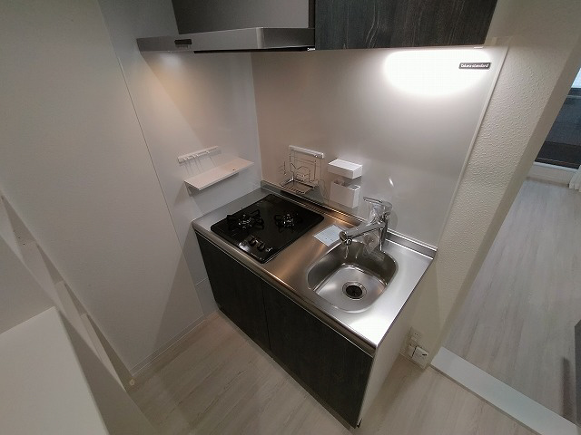 神戸市須磨区妙法寺字道正川のアパートのキッチン|システムキッチン