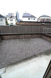 レセンテスパシオ　Ｂのバルコニー