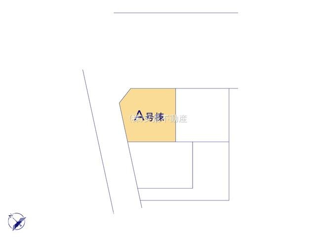 《仲介手数料無料》岩槻区大字平林寺1524新築一戸建てハートフルタウンの区画図
