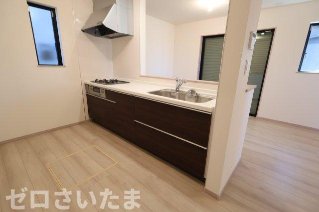《仲介手数料無料》岩槻区大字平林寺1524新築一戸建てハートフルタウンのキッチン