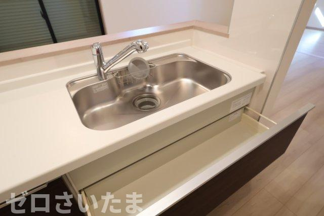 《仲介手数料無料》岩槻区大字平林寺1524新築一戸建てハートフルタウンのキッチン