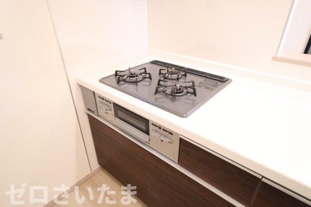 《仲介手数料無料》岩槻区大字平林寺1524新築一戸建てハートフルタウンのキッチン