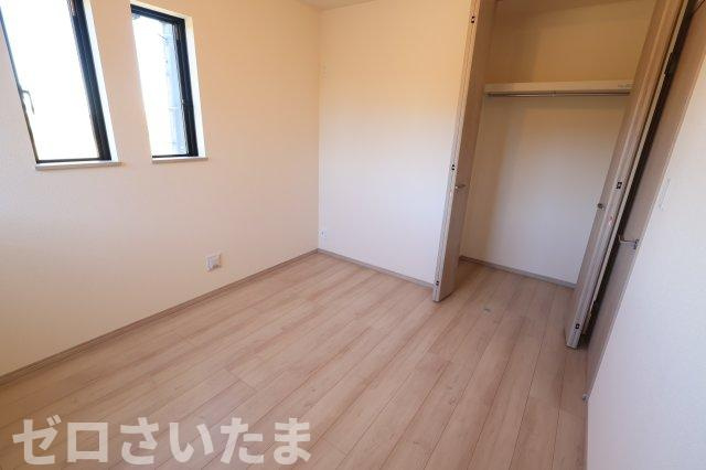 《仲介手数料無料》岩槻区大字平林寺1524新築一戸建てハートフルタウンの洋室