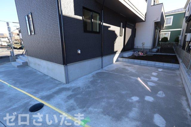 《仲介手数料無料》岩槻区大字平林寺1524新築一戸建てハートフルタウンの駐車場