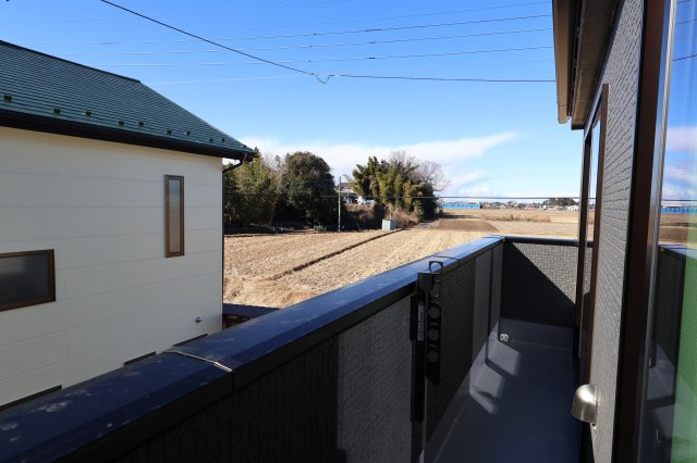 《仲介手数料無料》岩槻区大字平林寺1524新築一戸建てハートフルタウンのバルコニー