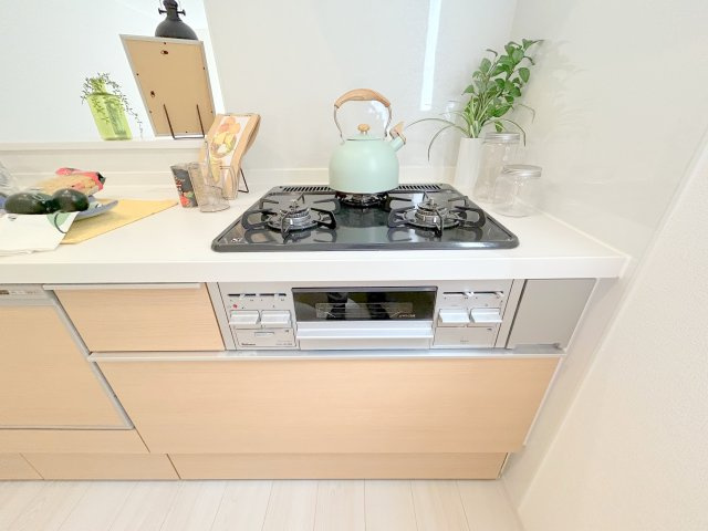 生駒市仲之町　第1期　1号棟のキッチン