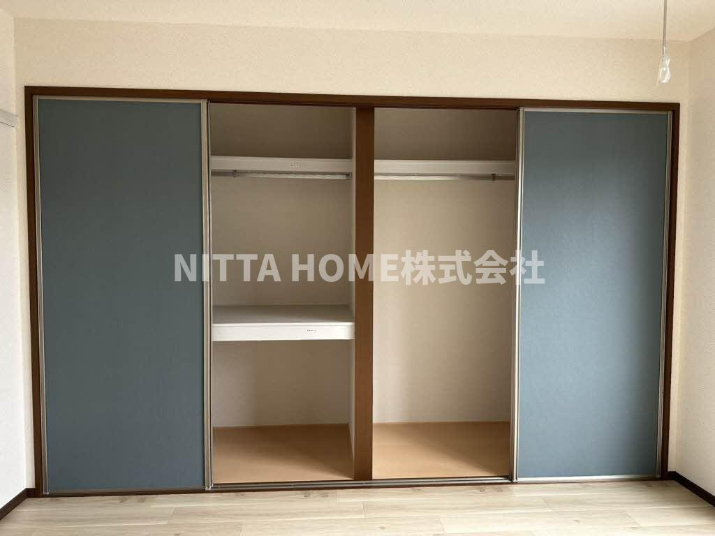 スュッドコリーヌＡ・Ｂの設備|大きなクローゼットで収納たっぷり☆彡