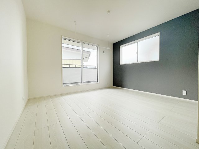 新築戸建・建売　郡山市台新二丁目　耐震＋制震　大成小・郡山一中の洋室