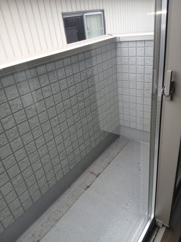 East Village Ⅱ棟のバルコニー