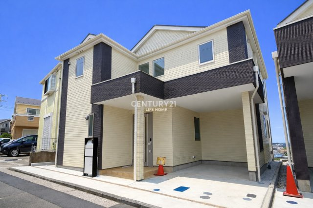 【外観】 | 横浜市鶴見区上の宮２丁目　新築戸建　全2棟 | 外はこのようになっています