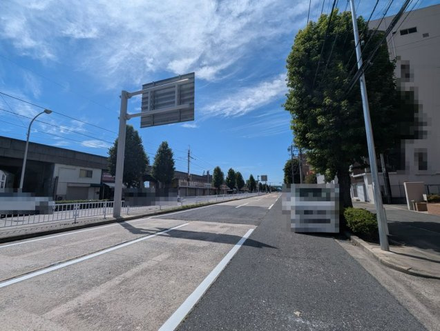 中区千代田３丁目土地の前面道路含む現地写真|前面道路①