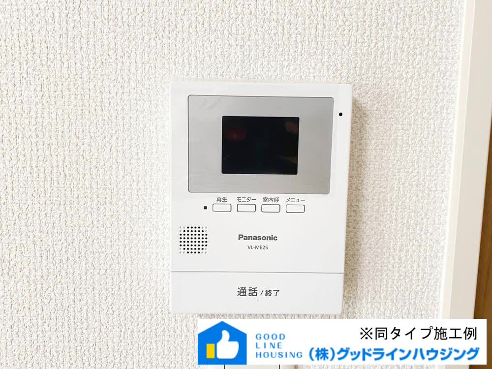 小野市神明町第４期3号棟の防犯設備