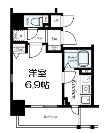 【間取り】 | アスヴェル東本町