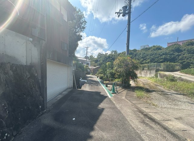 和泉市久井町土地の前面道路含む現地写真|前面道路②
