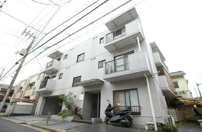 【外観】 | バームコート高円寺 | 鉄筋コンクリート造のがっちりとした建物。