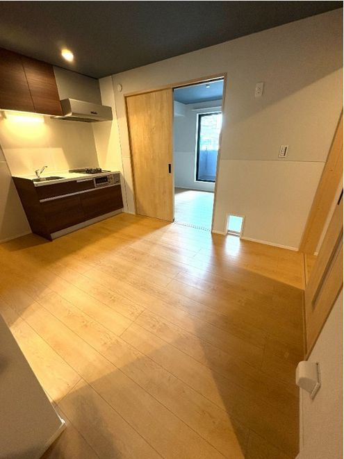 With　Styleの居間・リビング|★ダイニングキッチン７帖の画像です★