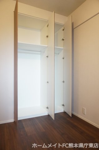 熊本市中央区大江２丁目の賃貸マンションの収納