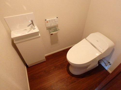 熊本市中央区大江２丁目の賃貸マンションのトイレ