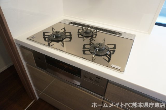 熊本市中央区大江２丁目の賃貸マンションのキッチン