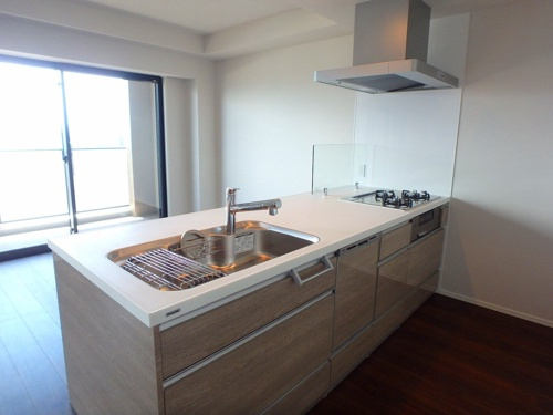 熊本市中央区大江２丁目の賃貸マンションのキッチン