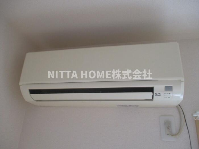 グリーンパーク土師の設備|エアコン１台設置済みです！