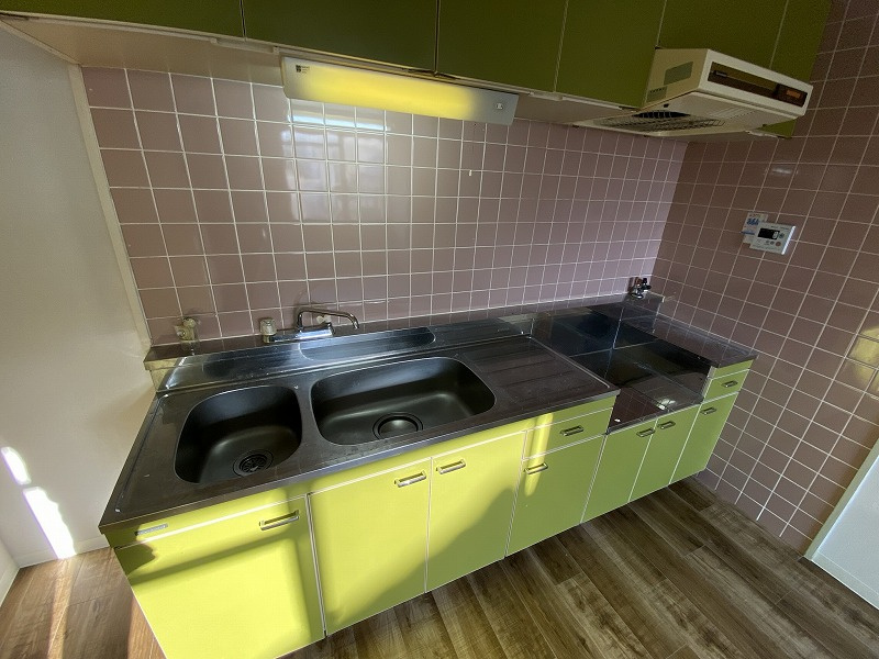 神戸市長田区長田天神町４丁目の賃貸マンションのキッチン