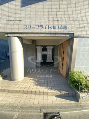 【エントランス】 | スリーブライト川口幸町 | ゆとりのあるエントランスです