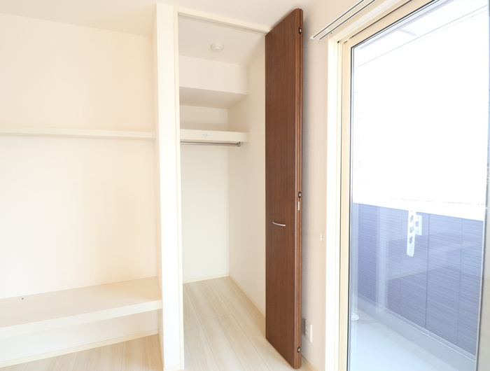 熊本市南区出仲間９丁目のアパートの収納