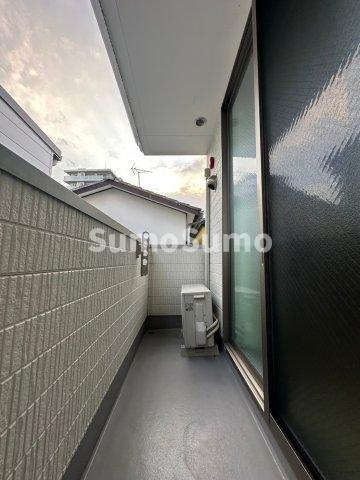 ラクシア天神南のバルコニー