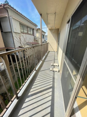 メゾン霞ヶ丘のバルコニー