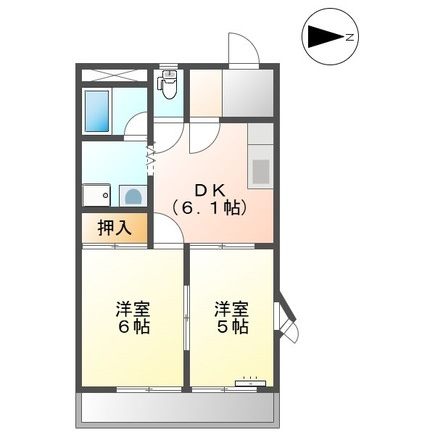エクセルハイム宮路の間取り