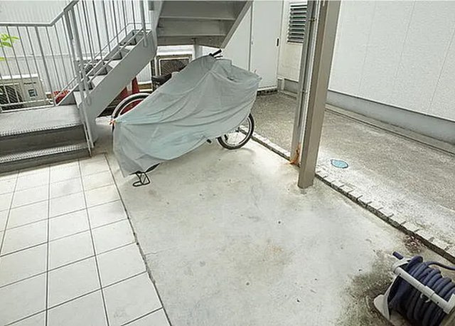 【兵庫県】神戸市長田区　1棟収益マンションの駐輪場