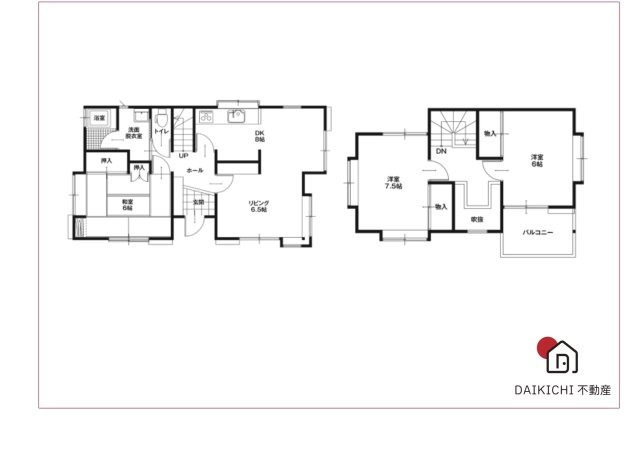 【間取り】 | 熊谷市押切１期　中古戸建
