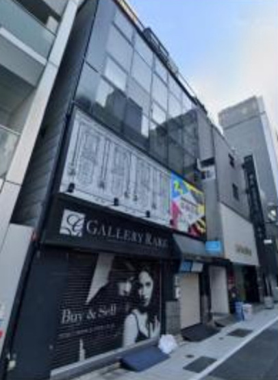 【外観】 | 銀座駅徒歩5分 阿部ビル 4階 15.27坪 画廊居抜き