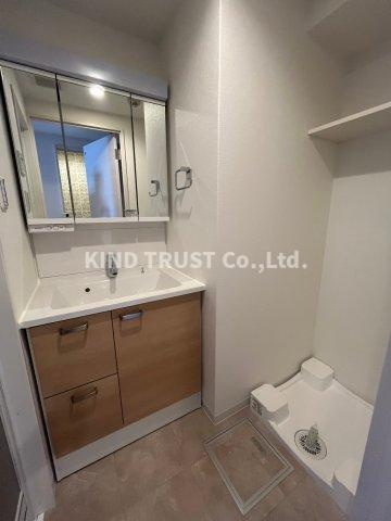 Alivis北梅田の洗面所|コンパクトで使いやすい洗面所