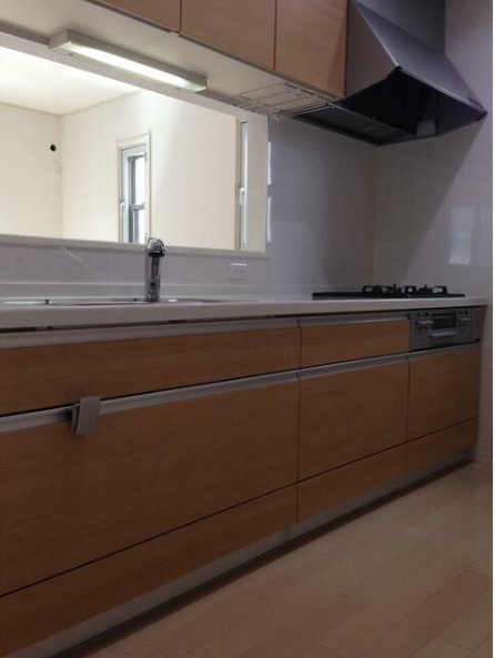 ビバリーホームズ駒沢大学Ⅱ A棟　メゾネット　ペット相談　全居室2面採光のキッチン