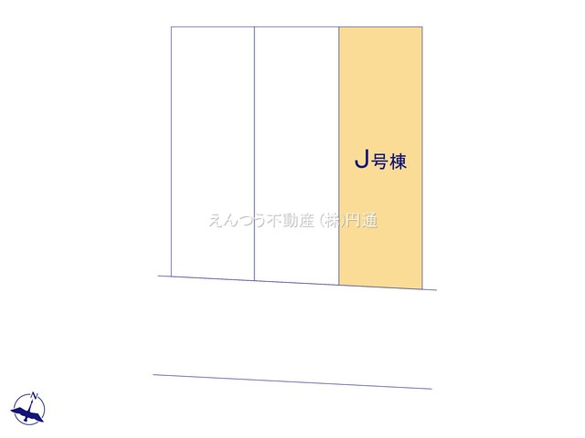 ハートフルタウン海老山町2期の区画図