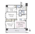 ★仲介手数料無料★リブゼ横浜ファーストモール（家具付き物件）の画像
