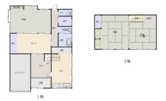 【間取り】 | 【長野県諏訪郡富士見町】駅に近い民家